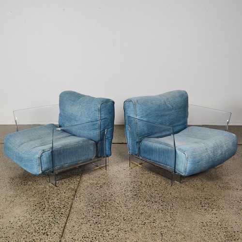 A Pair Of Pop Chairs By Piero Lissoni For Kartell