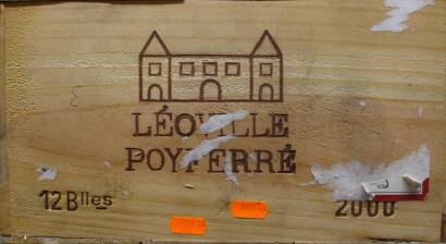(6) 2000 Chateau Leoville Poyferre