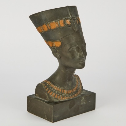 A Ceramic Bust of Nefertiti