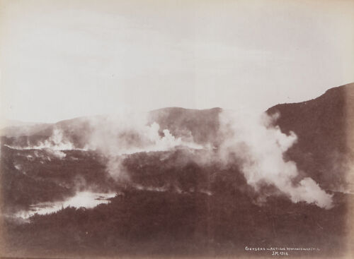 UNKNOWN PHOTOGRAPHER Geysers in Action Whakarewarewa