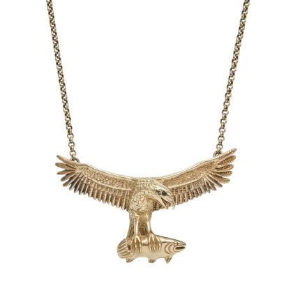 18ct Eagle Necklace