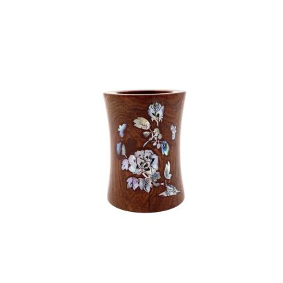 A Chinese Hanghuali Brush Pot