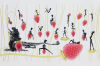 HYE RIM LEE Strawberry Garden - Red