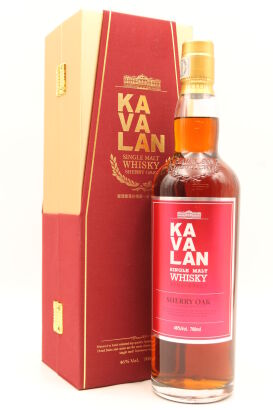 (1) Kavalan Sherry Oak Single Malt Whisky 700ml 46% alc (GB)&nbsp;葛玛兰雪莉桶单一麦芽威士忌