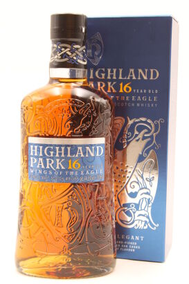 (1) Highland Park 16 Year Old Wings Of The Eagle Whisky 70cl 44.5% alc