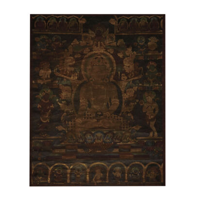 A Chinese Tibet Thangka