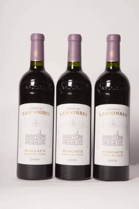 (3) 2009 Chateau Lascombes, Margaux
