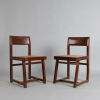 A Rare Set of Six Pierre Jeanneret Chairs; Model PJ-SI-54-A - 2