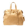 Yves Saint Laurent Muse Ostrich Leather Bag - 2