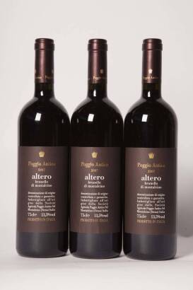 (3) 2007 Poggio Antico Altero Brunello di Montalcino, Tuscany