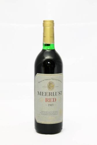 (1) 1985 Meerlust Red