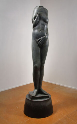 TERRY STRINGER Artist and Model (with Absent Face)