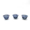 Three Sets of Chinese Blue and White Lidded Cup