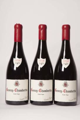 (3) 2010 Domaine Fourrier Gevrey Chambertin Vieille Vignes, Cote de Nuits