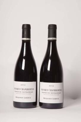 (2) 2012 Domaine Benjamin Leroux Gevrey Chambertin 1er Cru Les Champeaux, Cote de Nuits