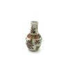 A Chinese Famille Rose Cup, A Canton Famille Rose Vase (cracked) and a Weight - 3