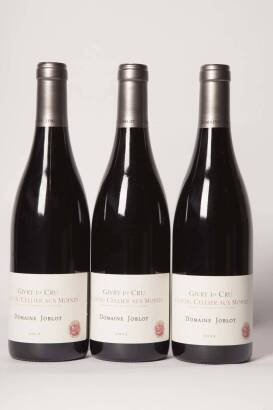 (3) 2012 Domaine Joblot Givry 1er Cru Clos Cellier aux Moines, Cote de Chalonnaise