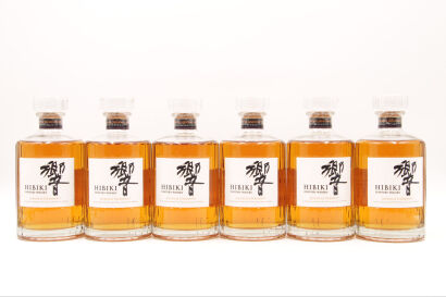 *(6) Hibiki 'Japanese Harmony' Blended Whisky, Japan 43% ABV