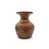 A Red-glazed Ceramic Jar