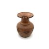 A Red-glazed Ceramic Jar - 2