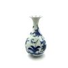 A Large Chinese Blue and White Vase - 2