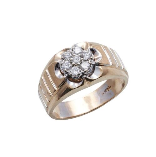 14ct Men's Diamond Ring