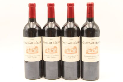 (4) 2005 Chateau Belair, Saint-Emilion Grand Cru [WE95]