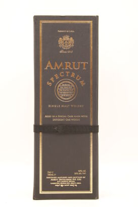 (1) Amrut Spectrum Batch #01 Indian Single Malt Whisky, 50%ABV, 700ml (GB)