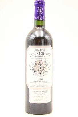 (1) 2001 Chateau La Conseillante, Pomerol