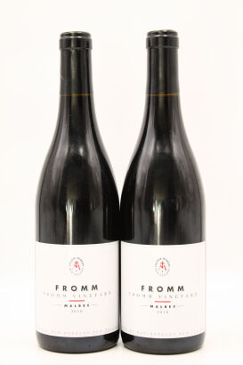 (2) 2016 Fromm 'Fromm Vineyard' Malbec, Marlborough