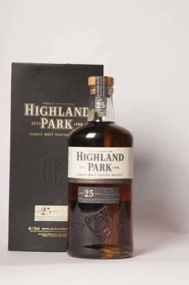 (1) Highland Park Single Malt aged 25 years