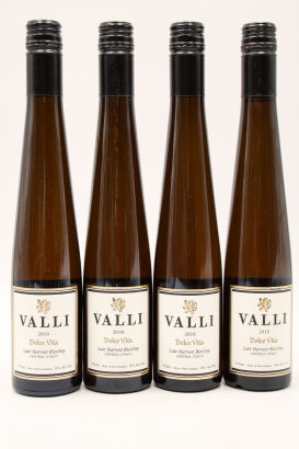 (4) 2010 Valli Late Harvest Riesling, Waitaki [BC95]