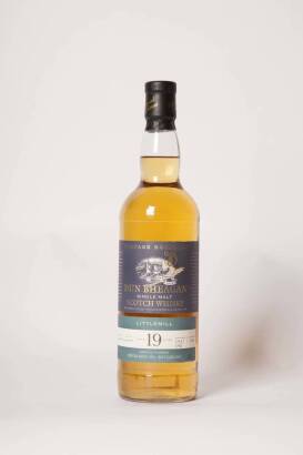 (1) William Maxwell Dun Bheagan Single Malt aged 19 years (Littlemill distilled)