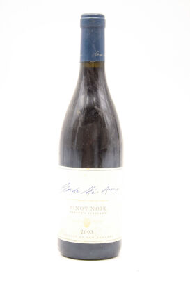 (1) 2003 Millton Clos de Ste. Anne Naboth's Vineyard Pinot Noir, Gisborne [JR17]