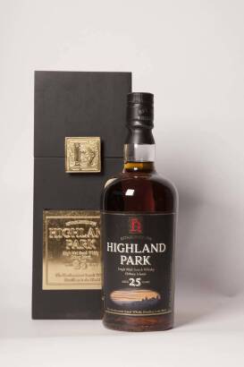 (1) Highland Park Single Malt aged 25 years