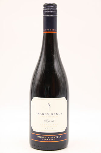(1) 2016 Craggy Range Syrah, Gimblett Gravels
