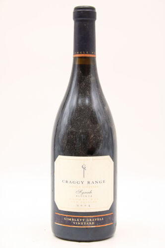 (1) 2004 Craggy Range Syrah Block 14, Gimblett Gravels