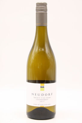 (1) 2017 Neudorf Twenty Five Rows Chardonnay, Nelson