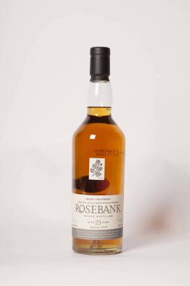 (1) Rosebank Lowland Single Malt, Triple Distilled, aged 25 years (1981 - 2007)