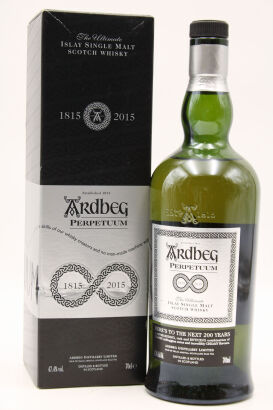 (1) Ardbeg Perpetuum Bicentenary Release, 47.7%ABV, 700ml