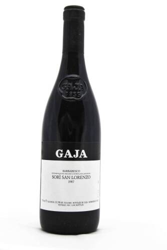 (1) 1987 Gaja Sori San Lorenzo Barbaresco