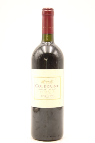 (1) 1999 Te Mata Estate Coleraine, Hawke's Bay