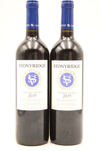 (2) 2019 Stonyridge Vineyard Larose, Waiheke