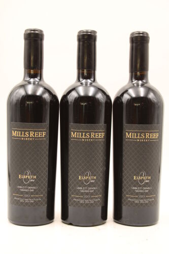(3) 2013 Mills Reef Elspeth Cabernet Merlot, Gimblett Gravels [BC95]