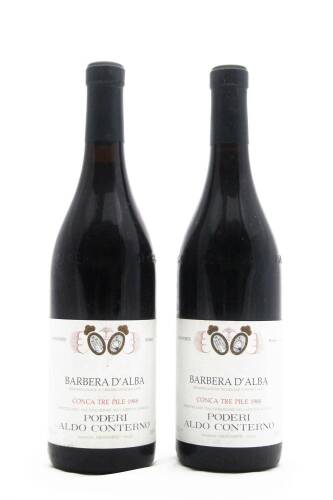 (2) 1988 Aldo Conterno Barbera d'Alba