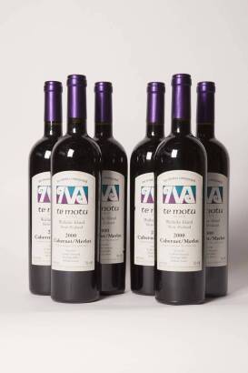 (6) 2000 Te Motu Cabernet Sauvignon/Merlot, Waiheke