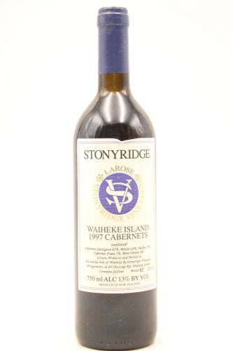 (1) 1997 Stonyridge Larose, Waiheke Island (FL)