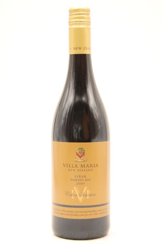 (1) 2009 Villa Maria Cellar Selection Syrah, Hawkes Bay [BC95]