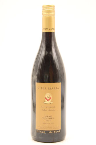 (1) 2004 Villa Maria Cellar Selection Syrah Viognier, Hawkes Bay