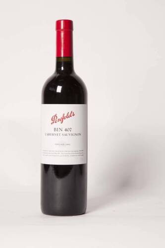 (1) 2002 Penfolds Bin 407 Cabernet Sauvignon, South Australia